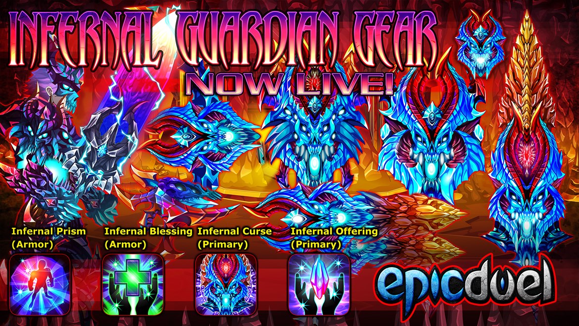 Infernal Guardian Gear Now Live