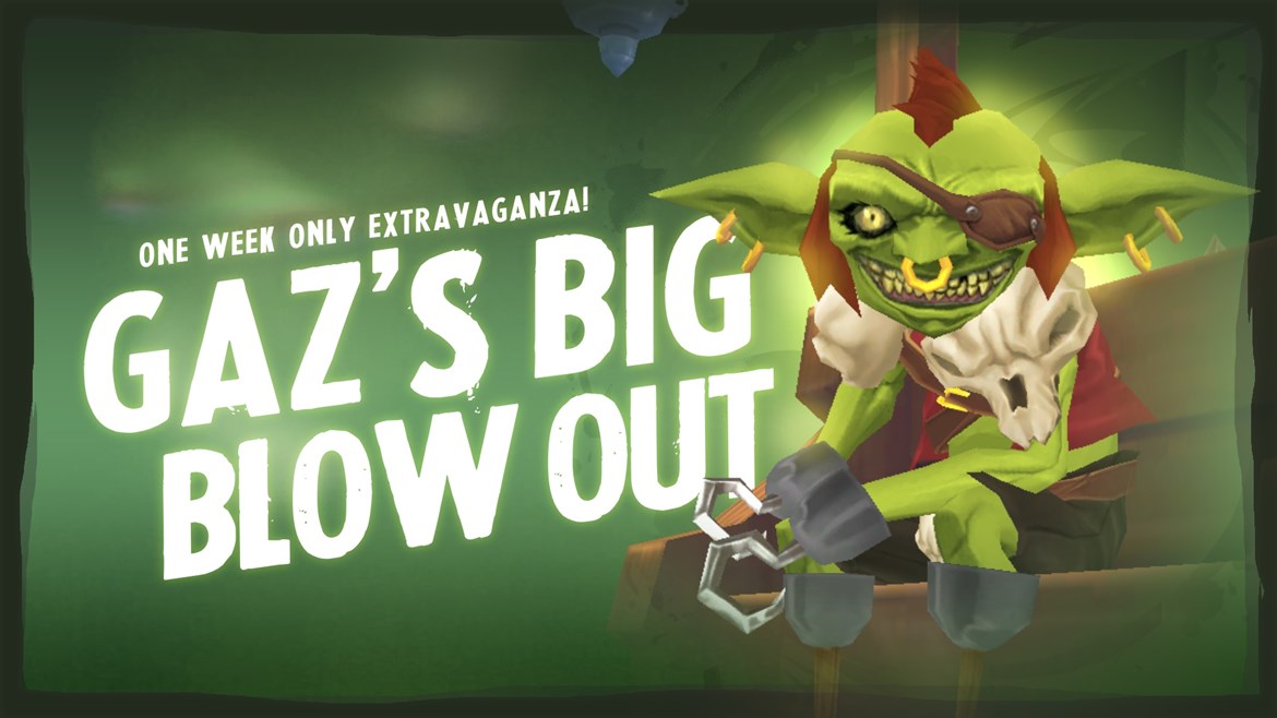 Gaz Big Blow Out Sale