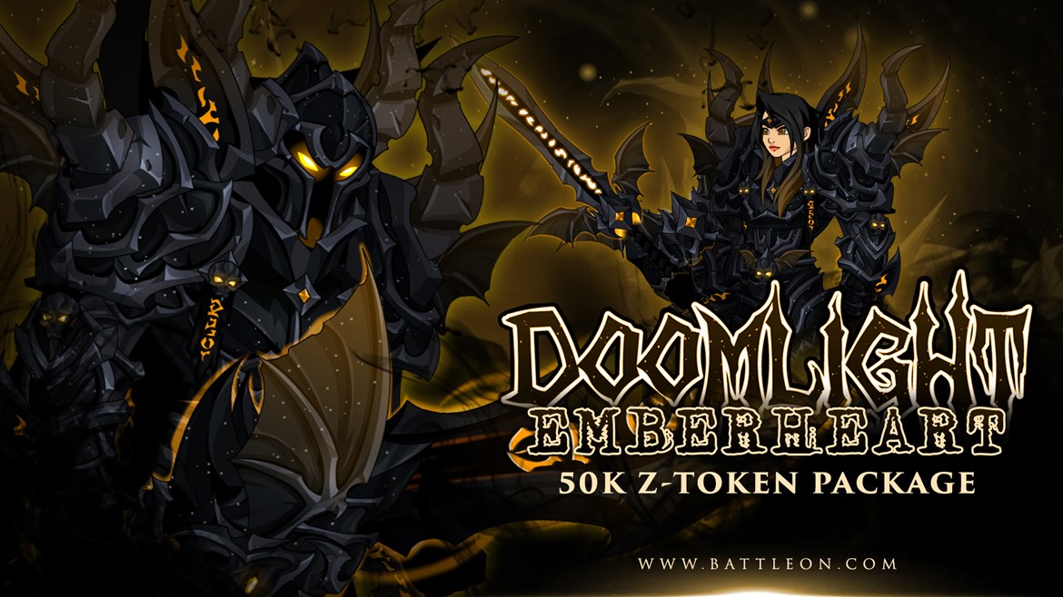 Emberheart Doomlight Z-Token Package Bonus Set