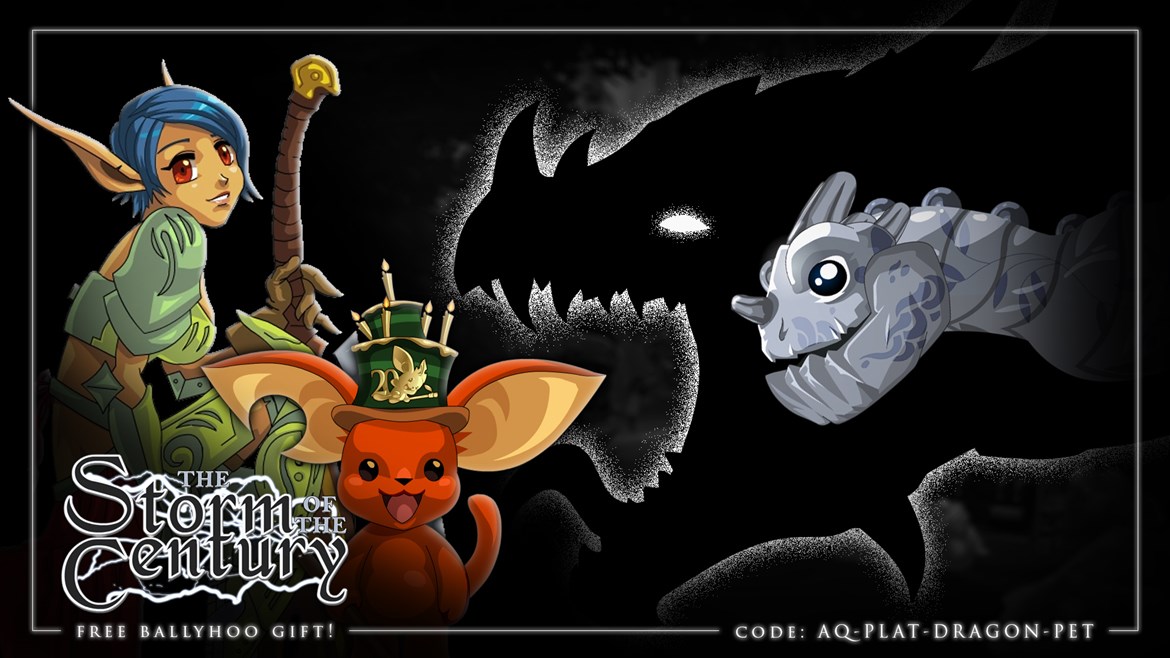 Platinum Guardian Dragon Jr. Pet Giveaway