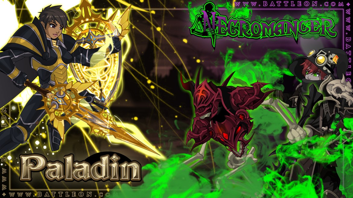 Paladin and Necromancer Class Gear + Father