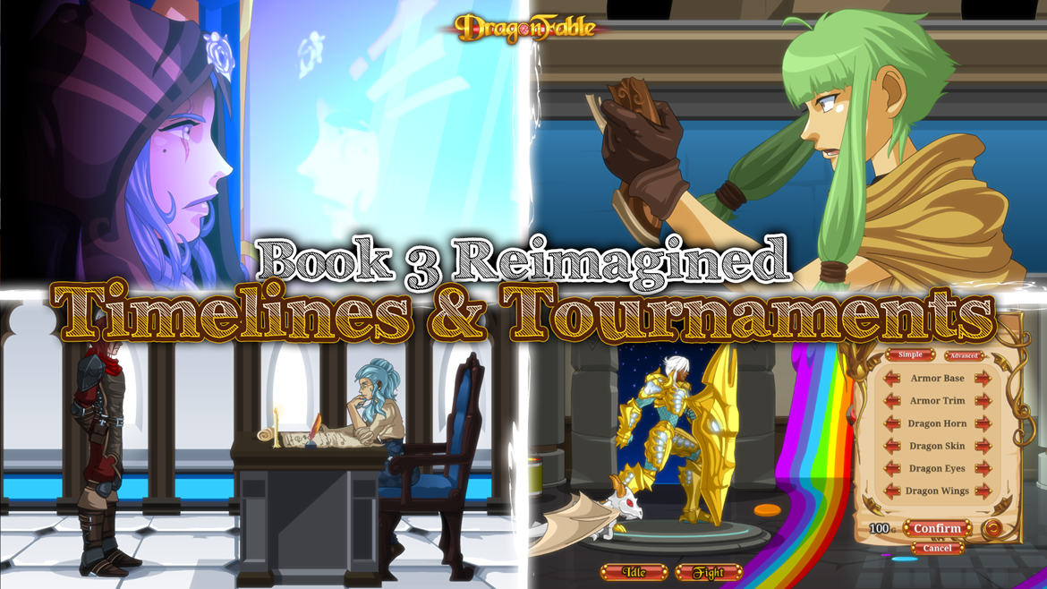 Book 3: Reimagined: Timelines and Tournaments